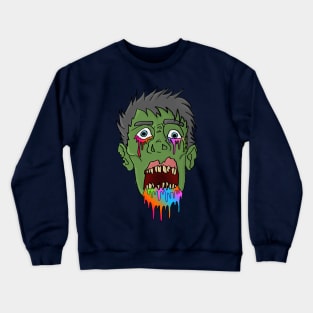 Trippy Acid Zombie Crewneck Sweatshirt